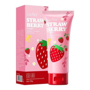 Sadoer strawberry VC facial cleanser