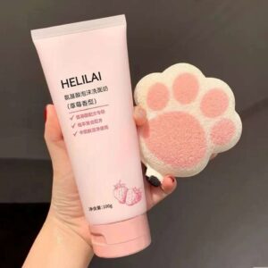 HELILAI body whitening cream with exfoliator